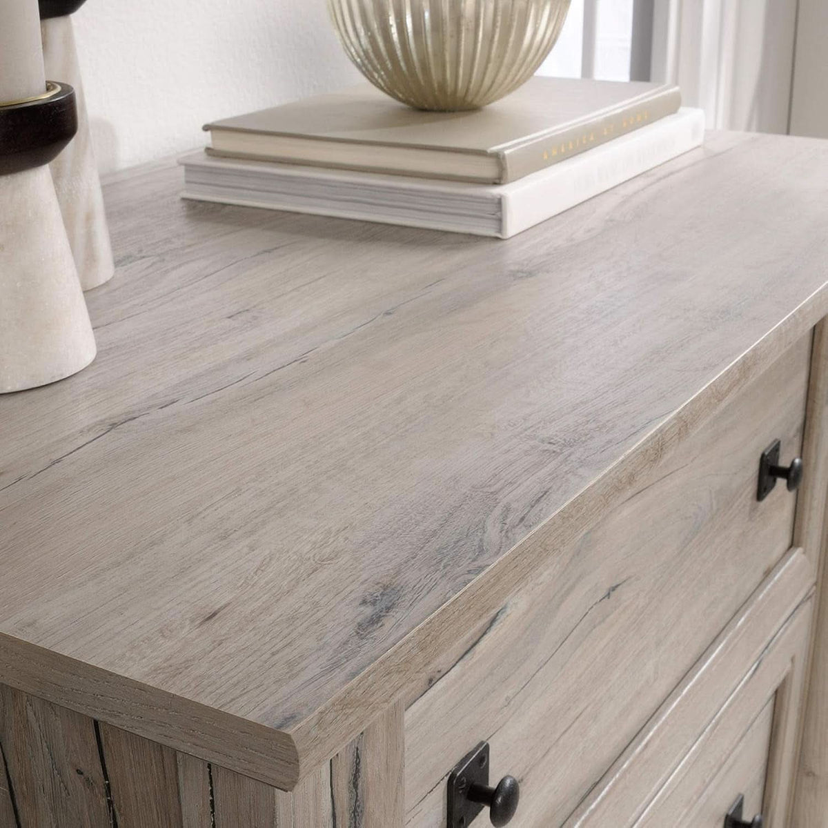 Palladia 2 Drawer File Cabinet Split Oak Finish Home Office