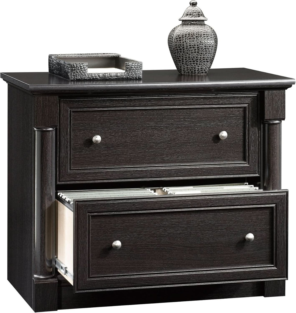 Palladia 2 Drawer File Cabinet Wind Oak Finish Home Office
