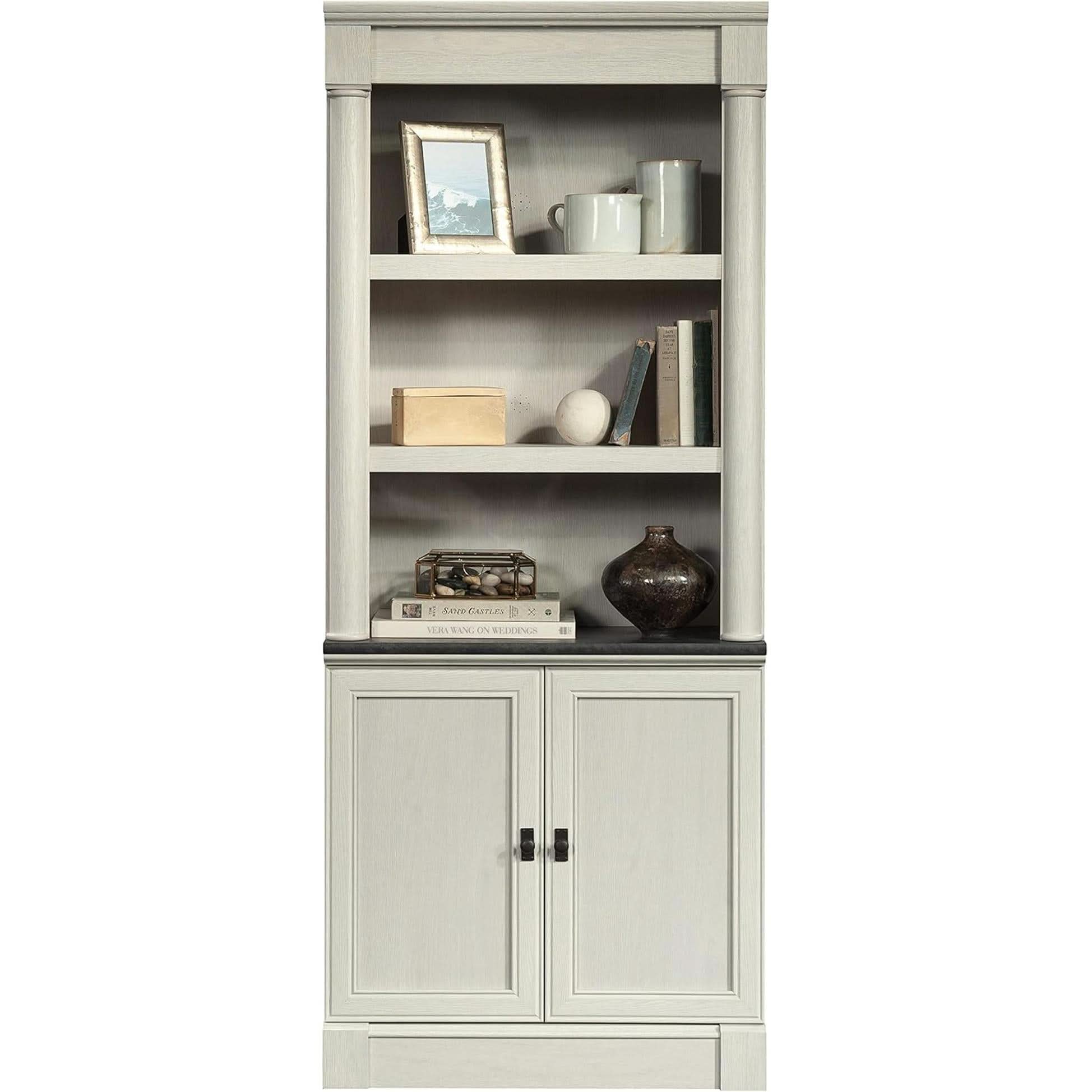 Palladia Glacier Oak Bookcase With Adjustable Shelves