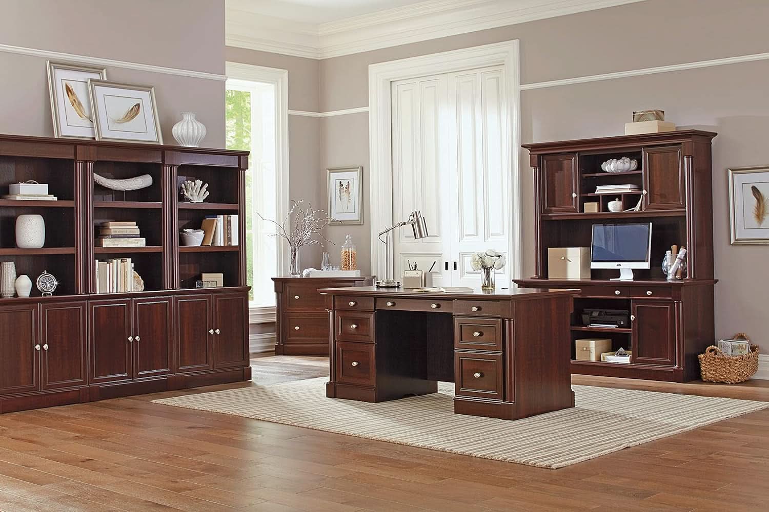 Palladia Lateral File Cabinet 36.81in L Select Cherry