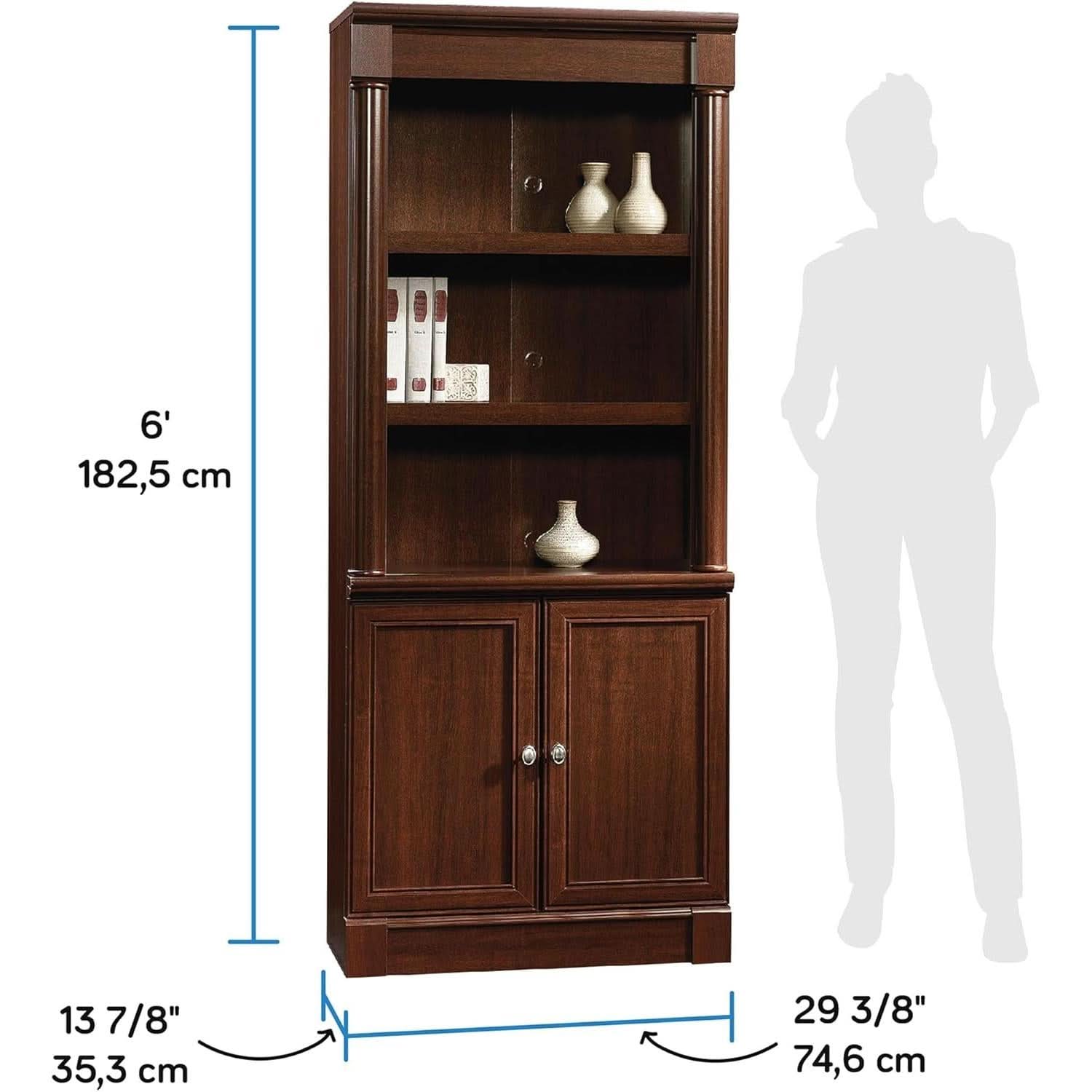Palladia Select Cherry Bookshelf With Adjustable Shelves