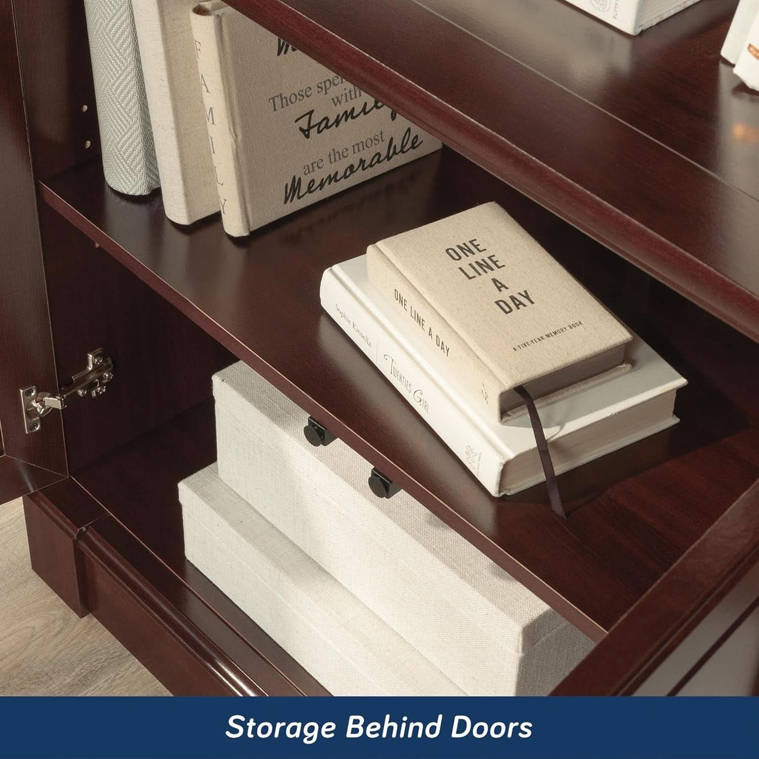 Palladia Select Cherry Bookshelf With Adjustable Shelves