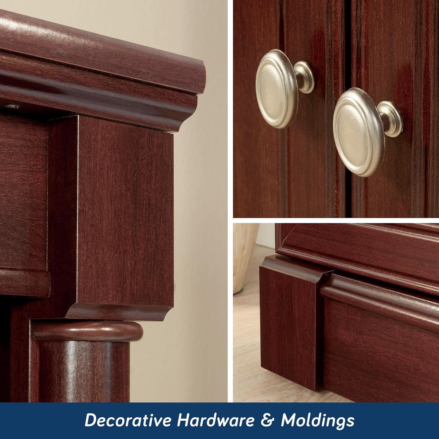 Palladia Select Cherry Bookshelf With Adjustable Shelves