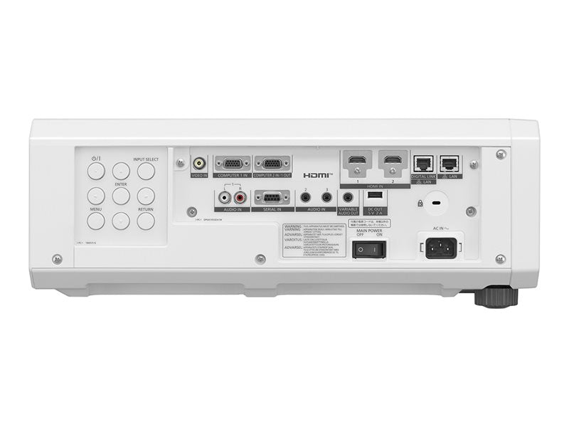 Panasonic PT-FRZ60WU7 Laser Projector 6,000 Lumens WUXGA 4K Input