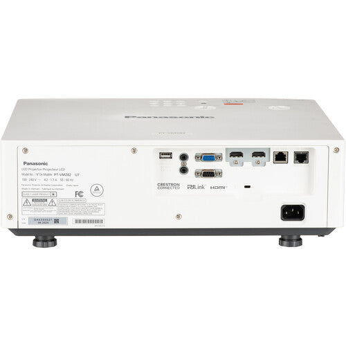 Panasonic PT-VMZ72 7300-Lumen WUXGA Laser 3LCD Projector (White)