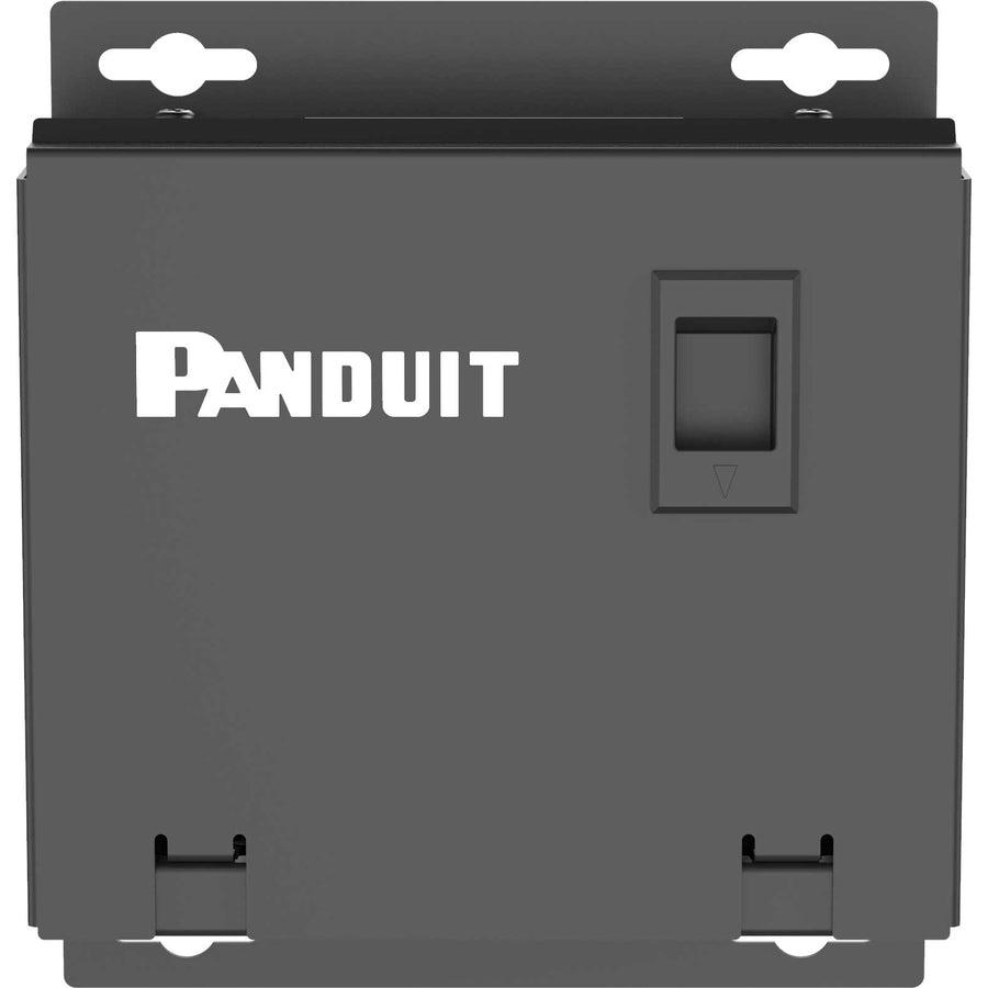 Panduit 6 Port Consolidation Point Box, Black CPB6BL