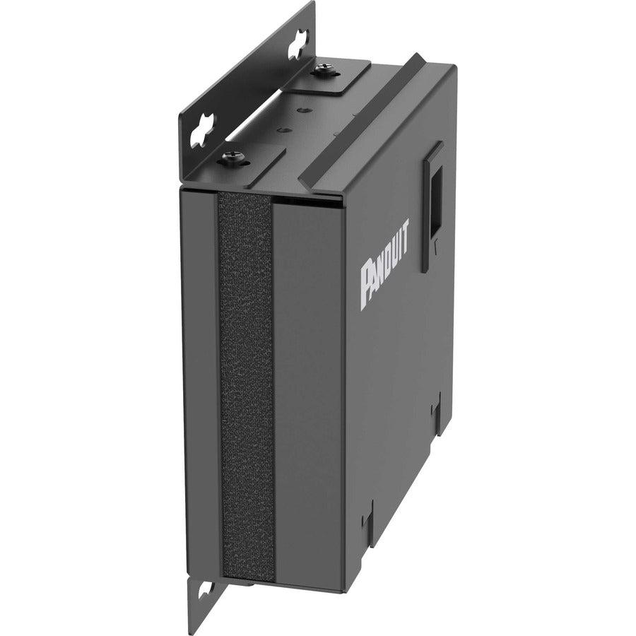 Panduit 6 Port Consolidation Point Box, Black CPB6BL