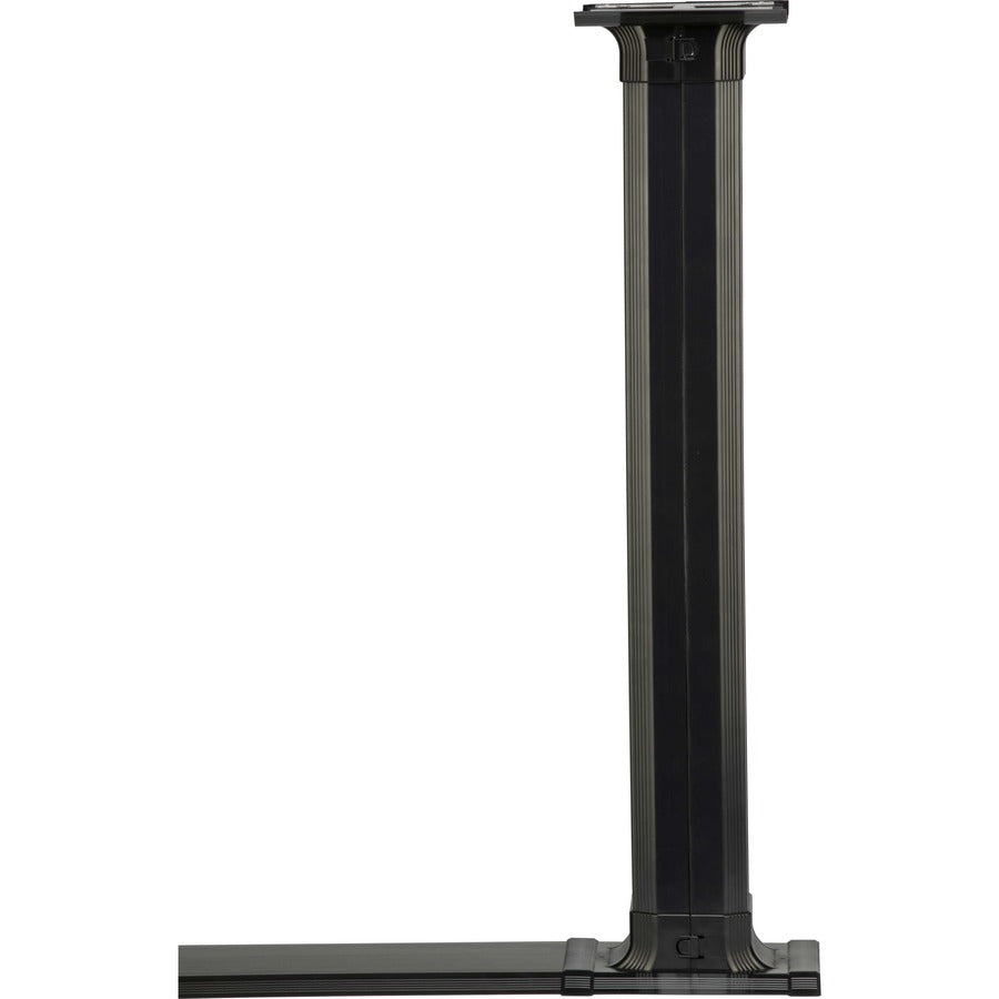 Panduit Above Floor Raceway Table Leg Fitting, Black AFR4TBLGBL