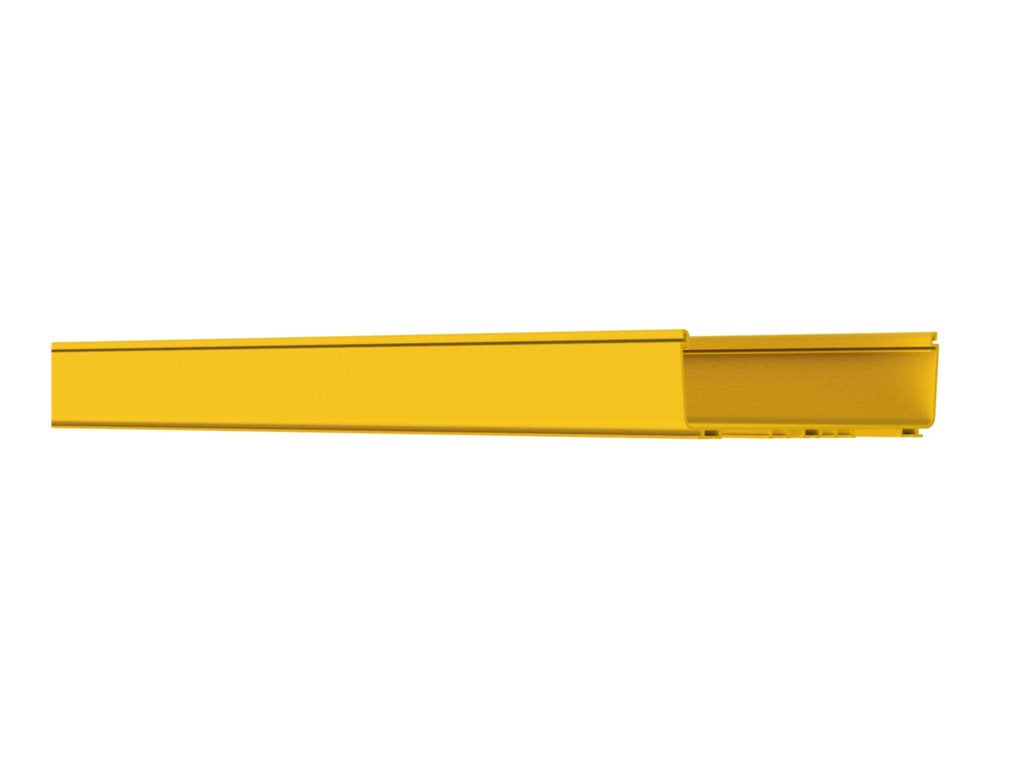 Panduit FiberRunner - Cable raceway channel - 10 ft - yellow FR12X4YL10