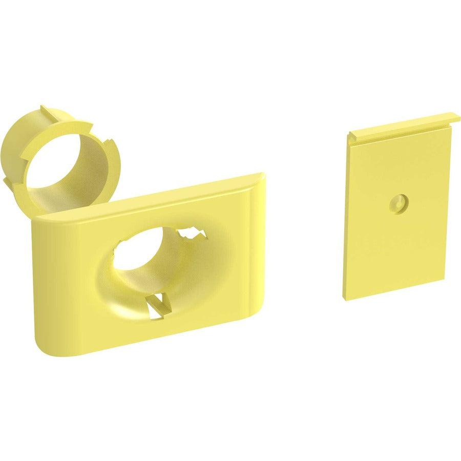 Panduit FiberRunner&reg; 1-Port Spillout, Yellow