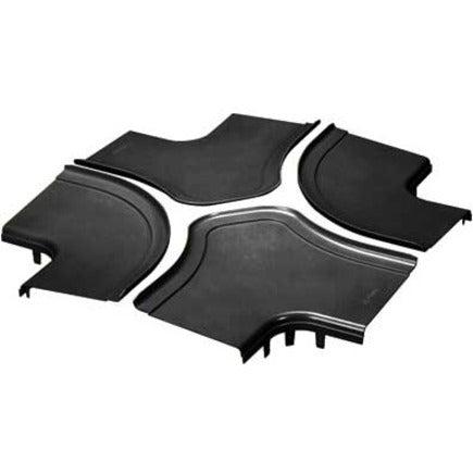 Panduit FiberRunner&reg; Four Way Cross Cover FRFWCSC12LBL