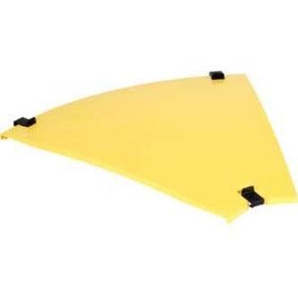 Panduit FiberRunner&reg; Horizontal 45 Degree Cover FRH45CV24LYL