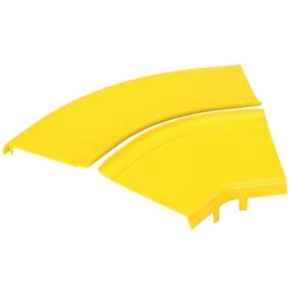 Panduit FiberRunner&reg; Horizontal 45 Degree Cover FRH45SC12LYL