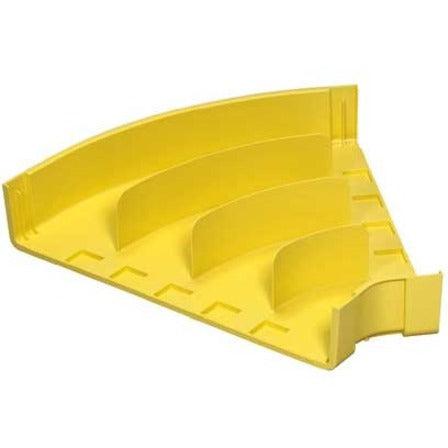 Panduit FiberRunner&reg; Horizontal 45 Degree FRH4524X4LYL