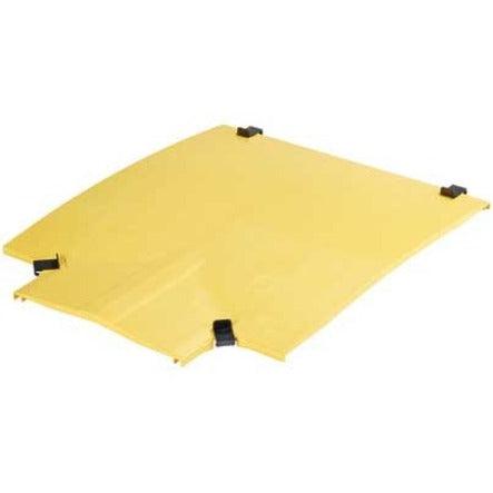 Panduit FiberRunner&reg; Horizontal Tee Cover FRTCV24W12LYL