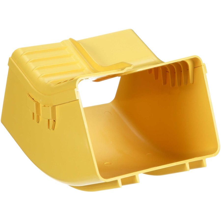 Panduit FiberRunner&reg; Inside Vertical 45 Degree FRIV456X4LYL