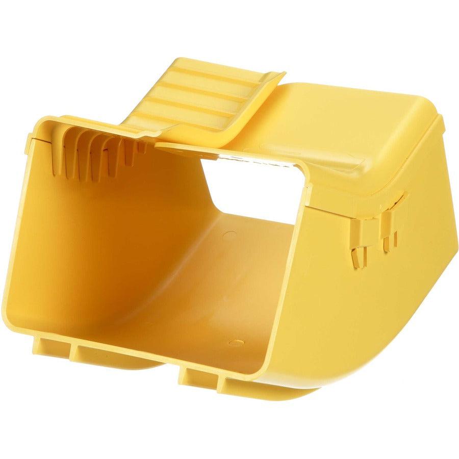 Panduit FiberRunner&reg; Inside Vertical 45 Degree FRIV456X4LYL