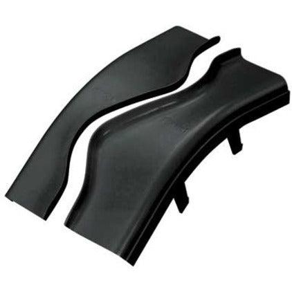 Panduit FiberRunner&reg; Outside Vertical 45 Degree Angle Cover FROV45SC4LBL