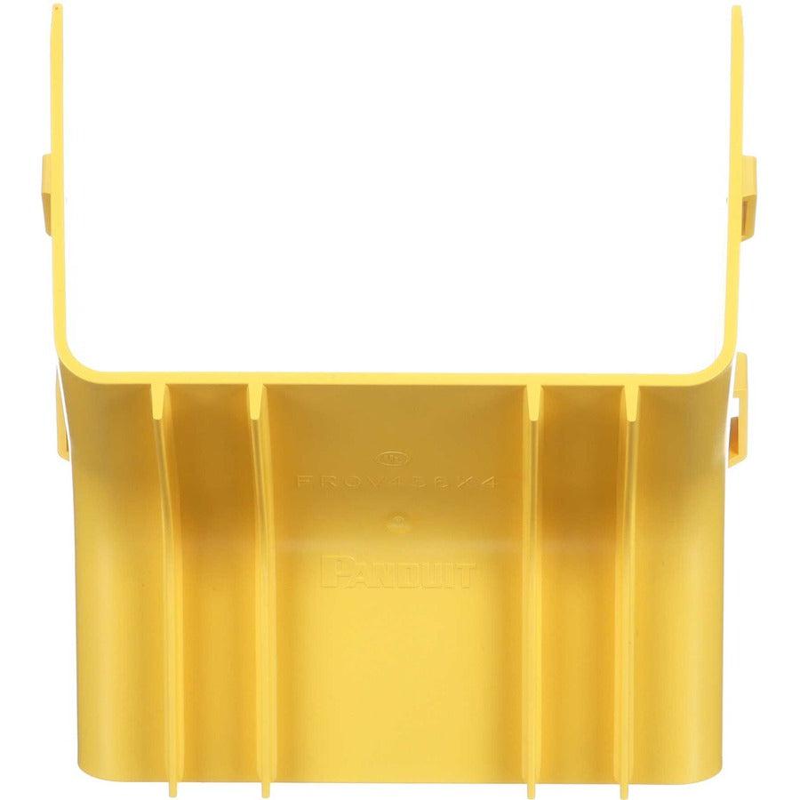 Panduit FiberRunner&reg; Outside Vertical 45 Degree FROV456X4LYL