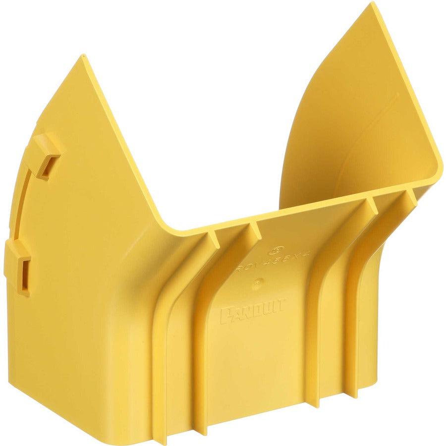 Panduit FiberRunner&reg; Outside Vertical 45 Degree FROV456X4LYL