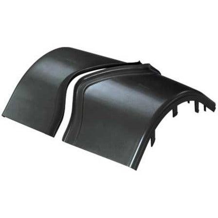 Panduit FiberRunner&reg; Outside Vertical R/A Cover FROVRASC12LBL