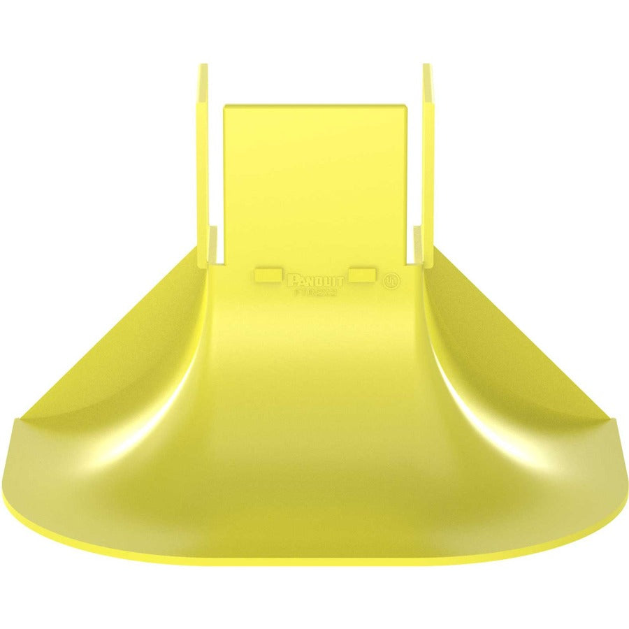Panduit Fiberrunner&Reg; Bend Radius Control Trumpet, 2X2, Yellow