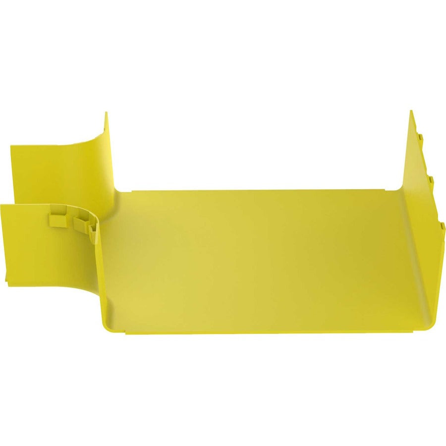Panduit Fiberrunner&Reg; Horizontal Tee, 90&Deg;, 12X4, Yellow