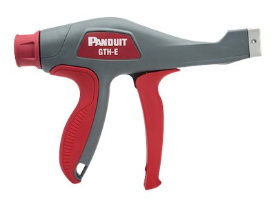 Panduit GTH-E - Cable tie installation tool - gray, red