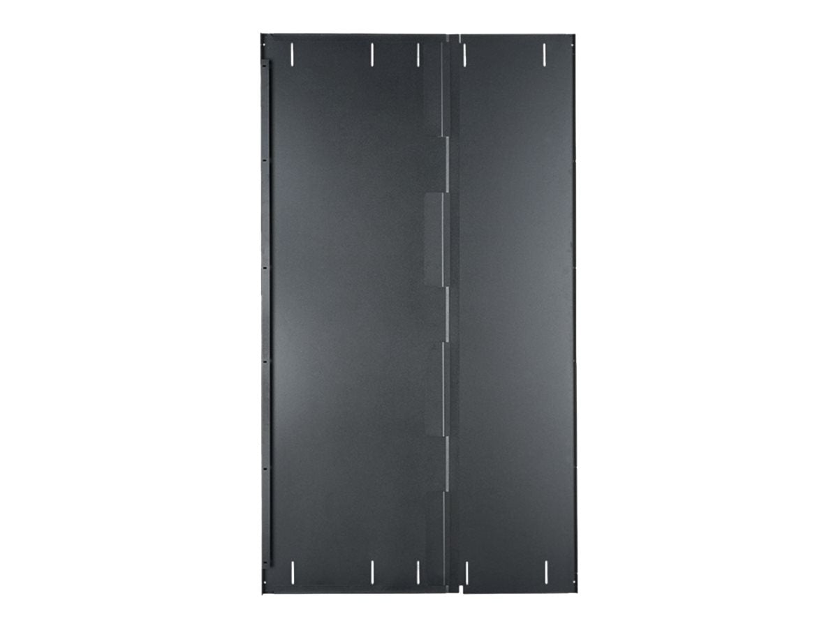 Panduit Net-Access - Rack side panel - black - 48U S81SPD2B