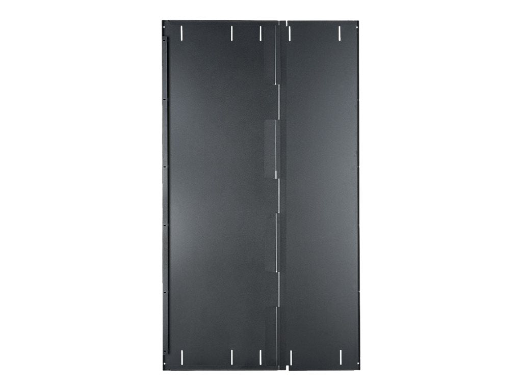 Panduit Net-Access - Rack side panel - white - 48U S82SPD2W