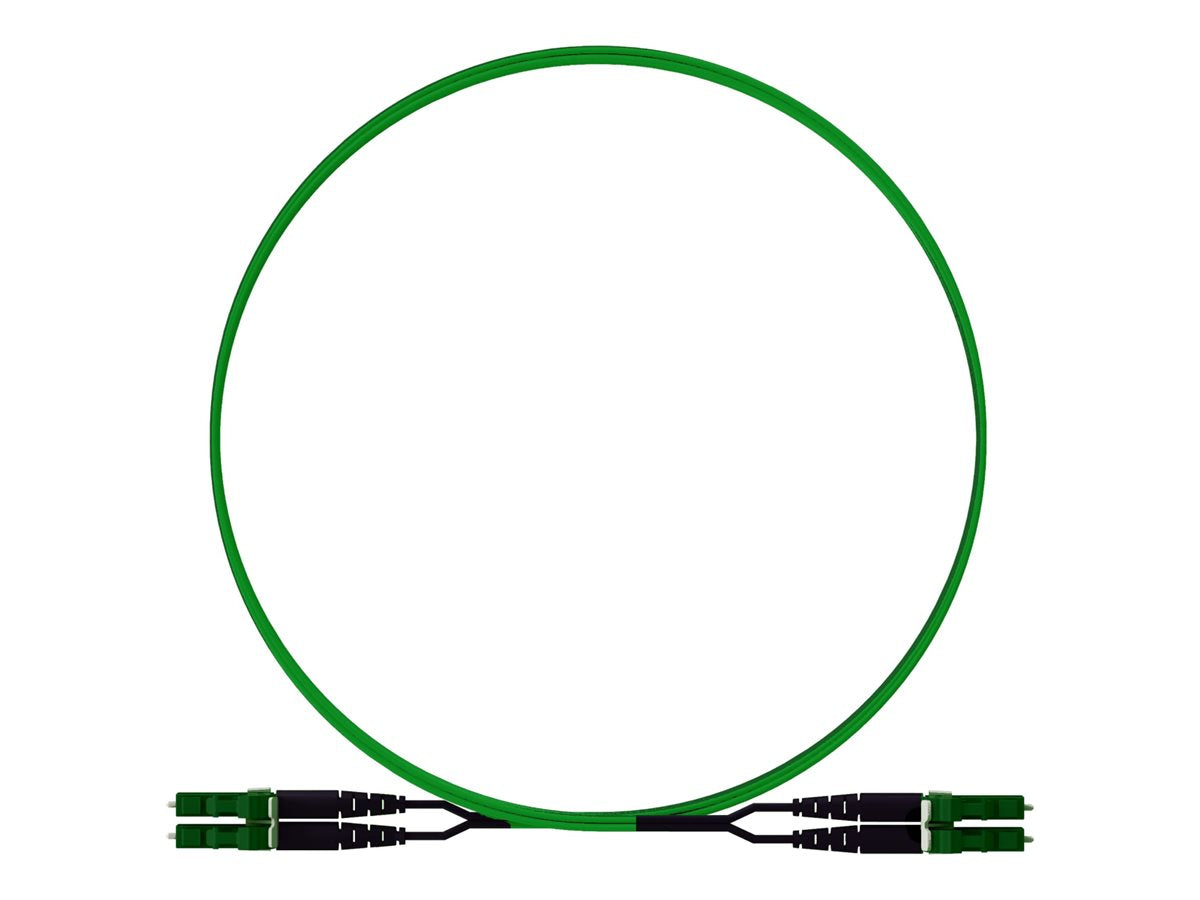 Panduit Opti-Core - Patch cable - LC multi-mode (M) keyed C (green) to LC multi-mode (M) keyed C (green) - 13 m - 0.1 in - fiber FS2EPKCKCNCM013