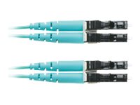 Panduit Opti-Core - Patch cable - LC multi-mode (M) to LC multi-mode (M) - 5.5 m - fiber optic - duplex - 50 / 125