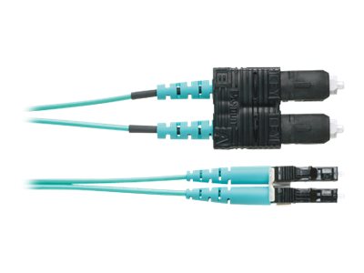 Panduit Opti-Core - Patch cable - SC multi-mode (M) to LC multi-mode (M) - 2.5 m - fiber optic - duplex - 50 / 125 micron - OM3 FX2ERLNSNSNM2.5