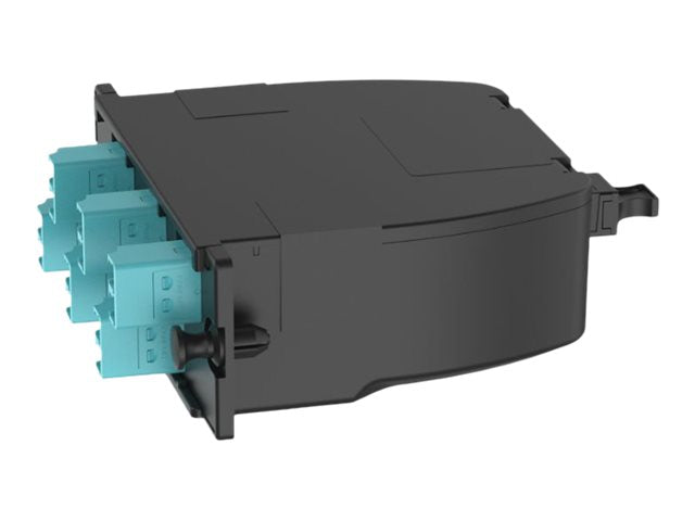 Panduit Opticom - Fiber optic cassette - aqua - 6 ports FC2XA-12-10U