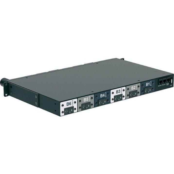 Panduit P06D18M Horizontal SmartZone G5 Monitored Input PDU - 6x C19 Three Phase | Panduit