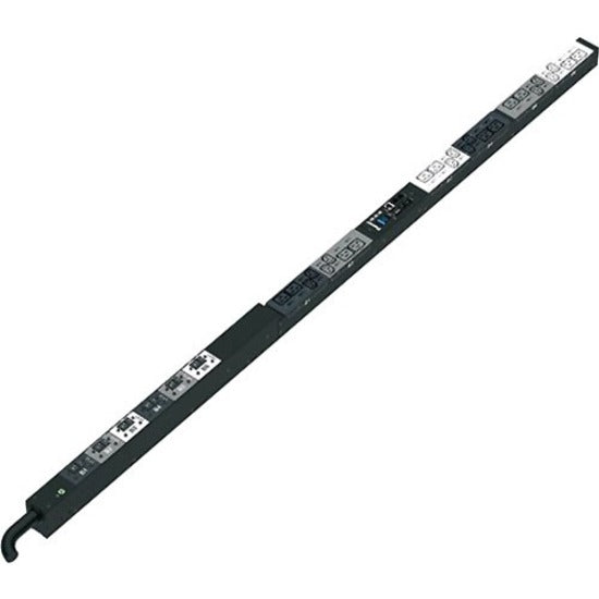 Panduit P24F04M-YL2C Vertical, (12) C13, (12) C19, Monitored Outlet