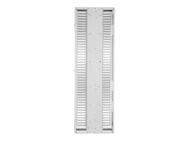 Panduit PatchRunner 2 Enhanced - Rack cable management panel (vertical) - white - 52U - 19/23"" PE2VD1296WH