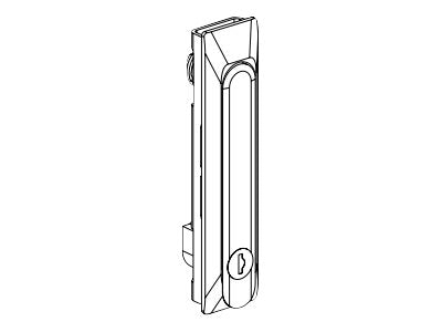 Panduit - Rack door lock - black SDLOCK-013