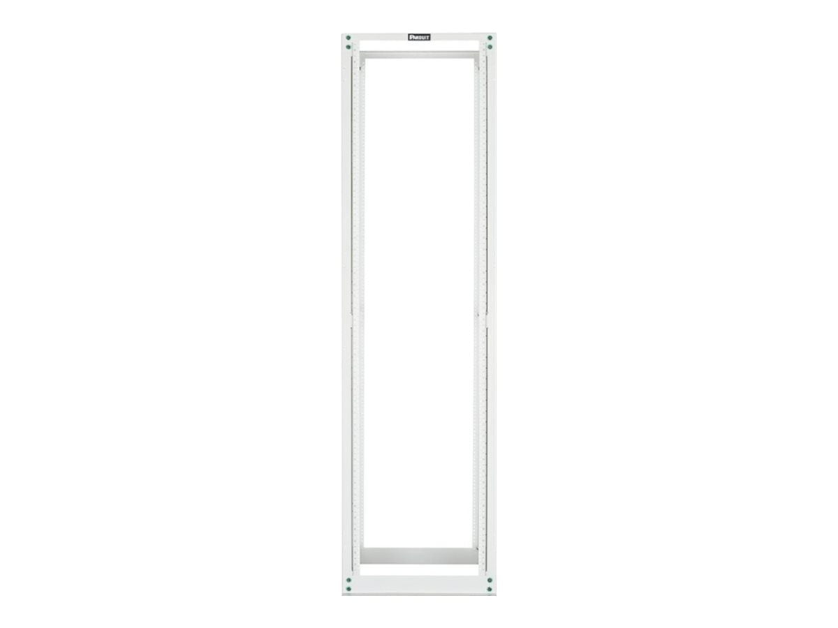 Panduit - Rack open frame - 4-post - white - 45U - 23",Panduit - rack - 45U" R4P42CNWH