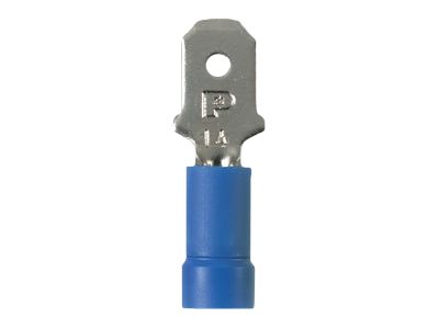 Panduit StrongHold - Male disconnect - loose piece - blue (pack of 25) EDV14-250M-Q