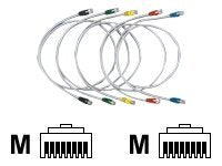 Panduit TX5e - Patch cable - RJ-45 (M) to RJ-45 (M) - 3.3 ft - foiled unshielded twisted pair (F/UTP) - CAT 5e - booted