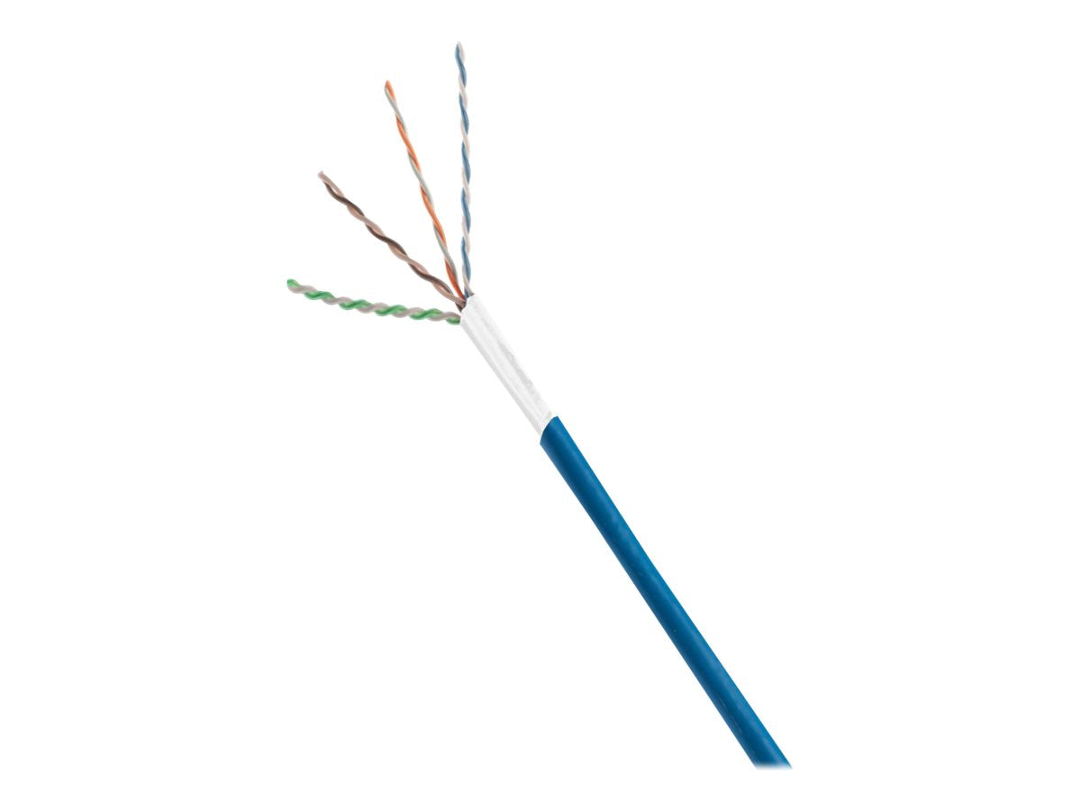 Panduit TX6A 10Gig - Bulk cable - 1000 ft - 0.2 in - UTP - CAT 6a - IEEE 802.3af/IEEE 802.3at/IEEE 802.3bt - CMP - indoor, plenum, PUP6XHD04YL-G