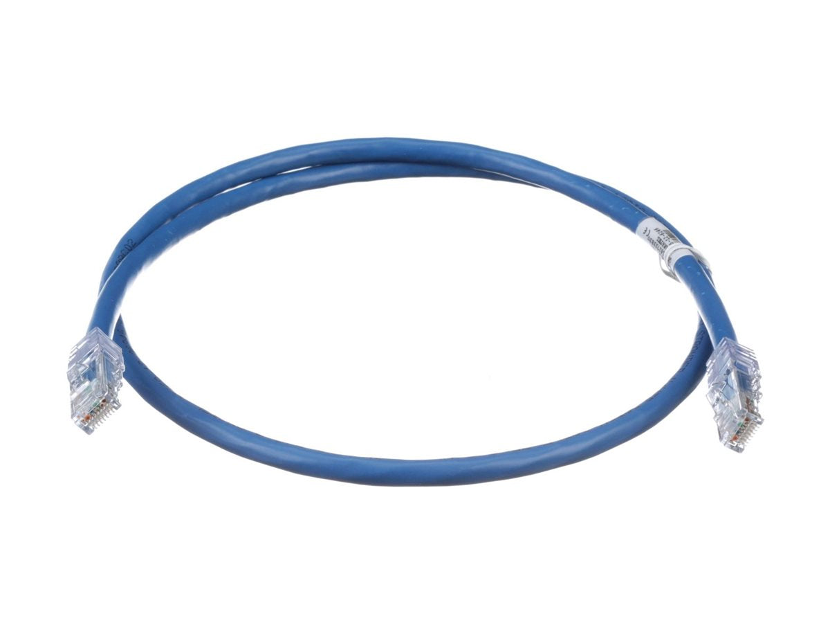 Panduit TX6A 10Gig - Patch cable - RJ-45 (M) to RJ-45 (M) - 7.9 in - 0.3 in - UTP - CAT 6a - IEEE 802.3af/IEEE 802.3at/IEEE 802.3bt UTP6AX0.2MVL