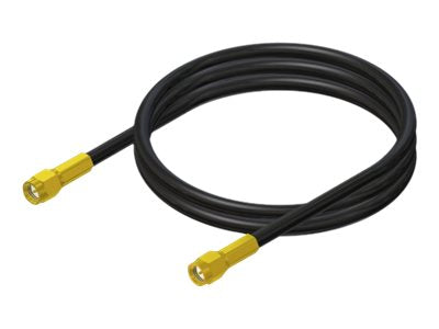 Panorama C29SP - Antenna cable - SMA (P) to SMA (R) - 3.3 ft - double shielded coaxial - black C29SP-1SJ