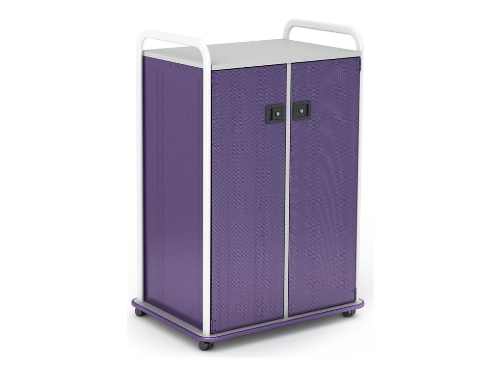Paragon A&D Crossfit Storage - Trolley - 22 drawers - 2 doors - 16 gauge tubular steel, TFM - frost, grass green, wisdom CFD42WDTOTES17-918IZI