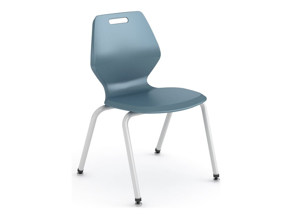 Paragon A&D Ready - Chair - injection molded polypropylene - cool gray READY4L16-OZ
