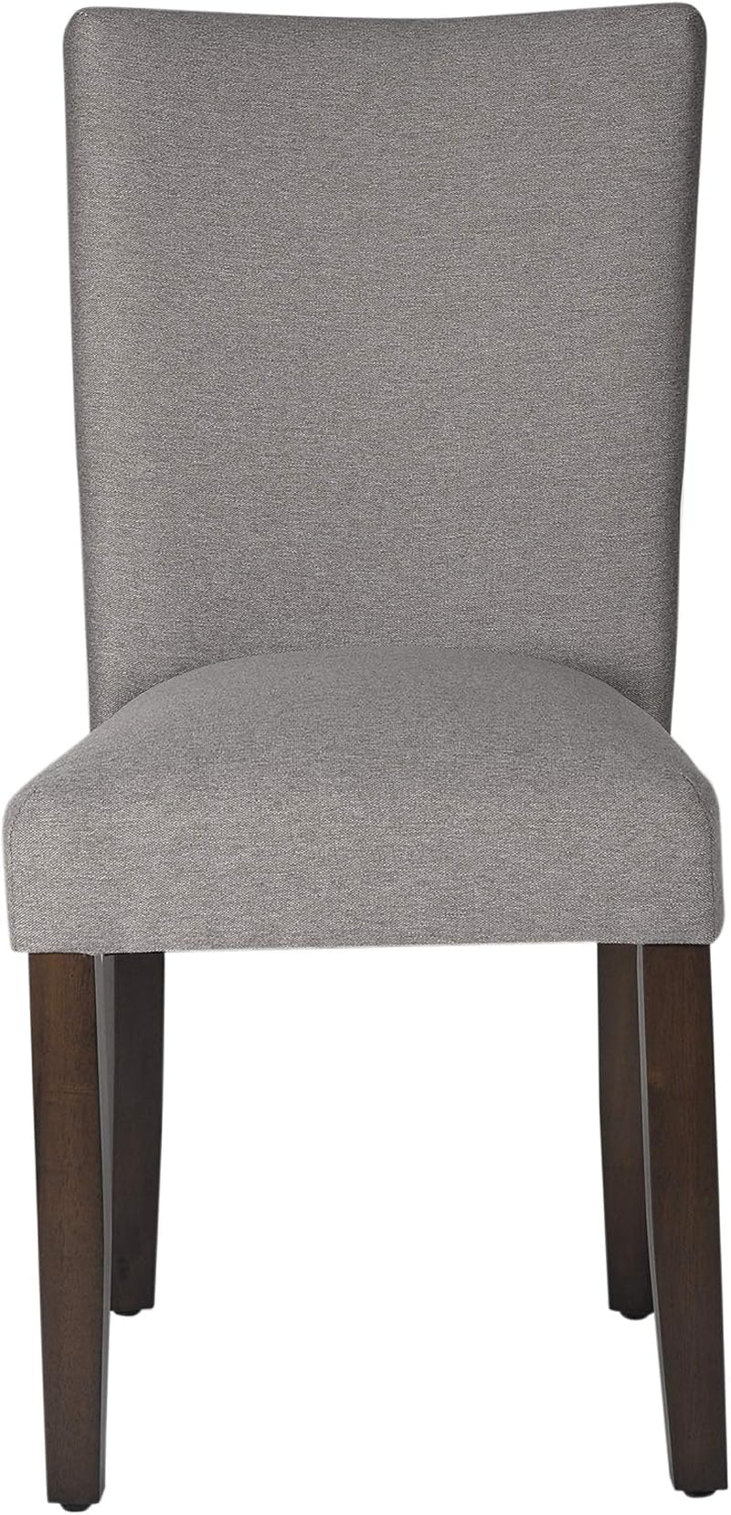 Parsons Classic Upholstered Dining Chair Gray Fabric