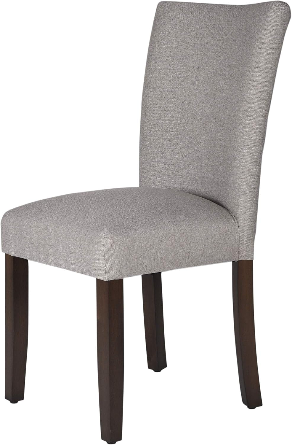 Parsons Classic Upholstered Dining Chair Gray Fabric