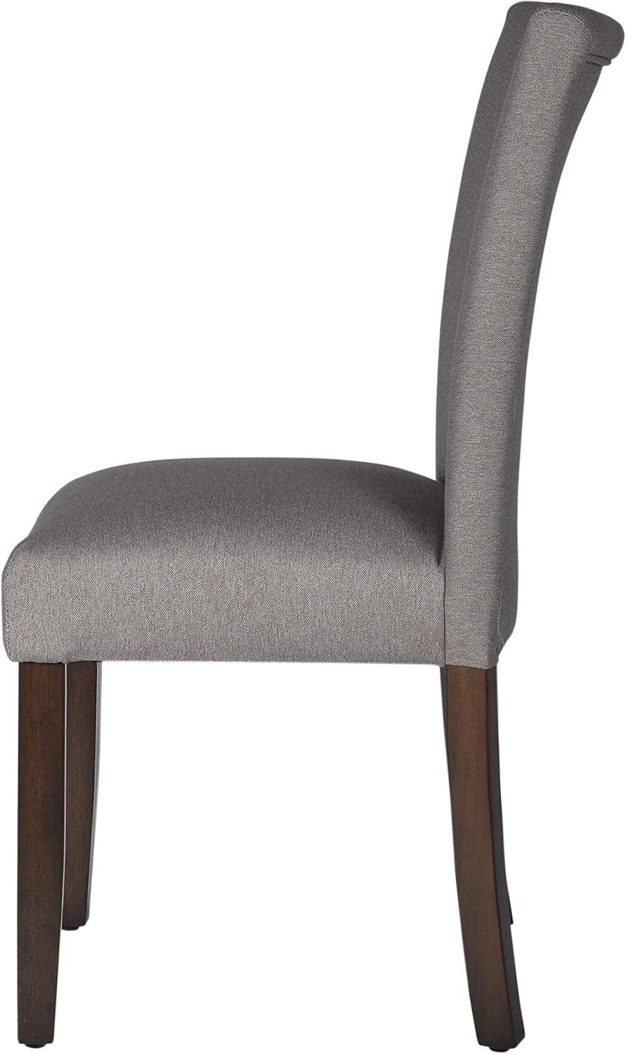 Parsons Classic Upholstered Dining Chair Gray Fabric