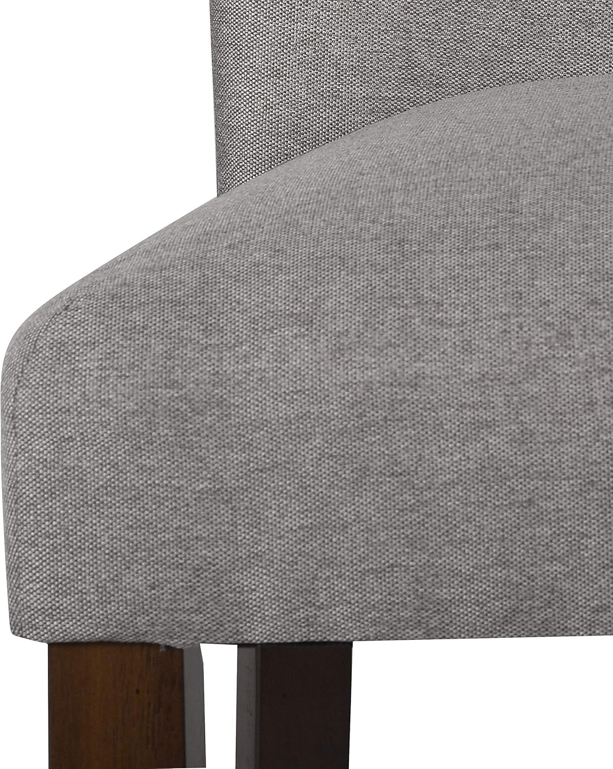 Parsons Classic Upholstered Dining Chair Gray Fabric